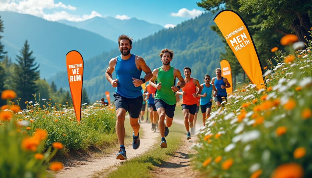 join us for the men's health challenge 5k run, where we highlight the key pillars of men's health. participate in this empowering event to promote physical fitness, mental wellness, and community engagement. let's run together for a healthier future!