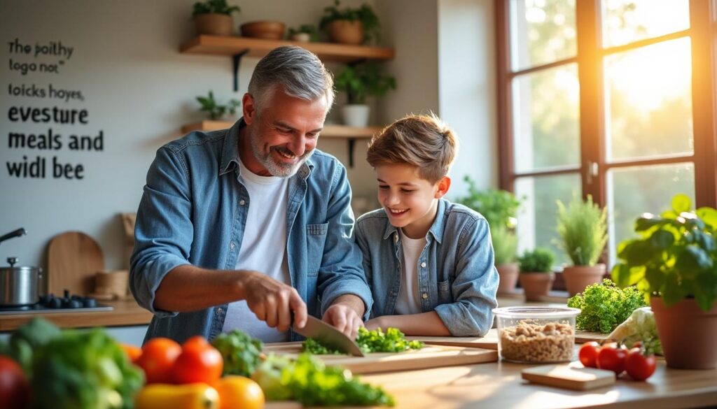 explore how fathers' eating habits during their teenage years shape their children's diet quality. this article delves into the impact of parental influences on nutrition, offering insights for healthier family eating practices.