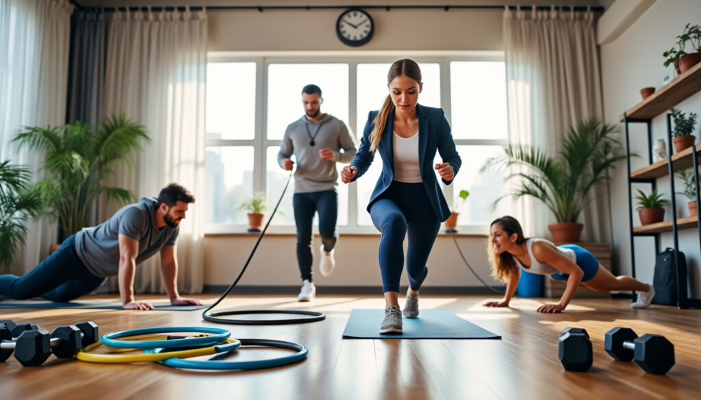 discover the best workouts for busy people: quick, effective exercise routines designed to fit into any hectic schedule and help you stay healthy on the go.
