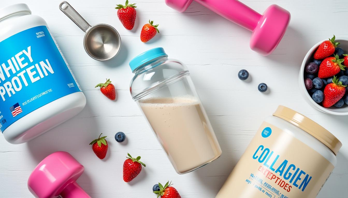 discover the benefits of collagen and whey supplements to find out which active adults prefer for fitness and health support.