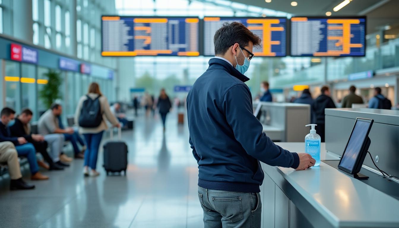 a doctor advises travelers to embrace healthy habits to reduce the risk of spreading illnesses and stay safe during their journeys.