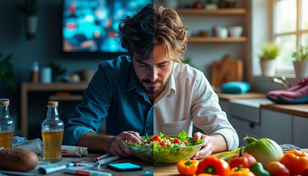 explore common unhealthy habits that jeopardize our well-being and discover effective strategies to overcome them for a healthier, happier life.