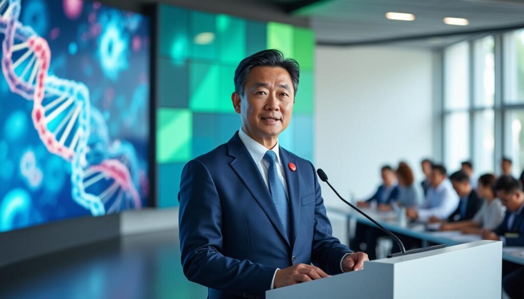 a top chinese health official highlights the importance of cancer prevention by promoting early screening and adopting a healthy lifestyle to improve public health outcomes.