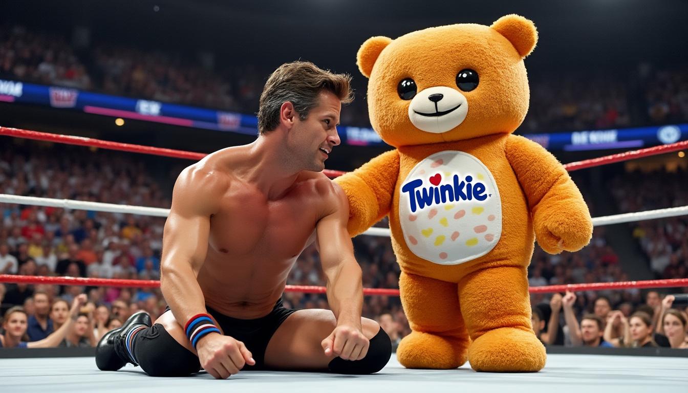 watch shirtless robert f. kennedy jr. devour a twinkie in an epic viral wrestling showdown that’s taking the internet by storm!